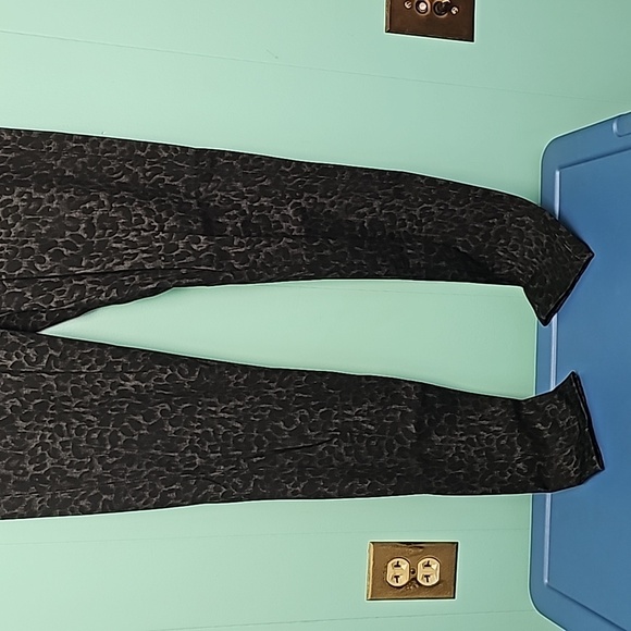 Jolt, Black cheetah print skinny pants - Picture 2 of 5